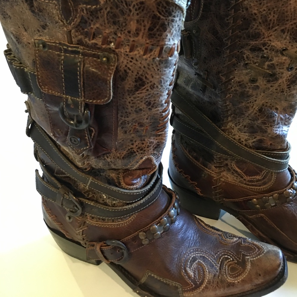 Double D Ranch Frontier Trapper Boots 9M